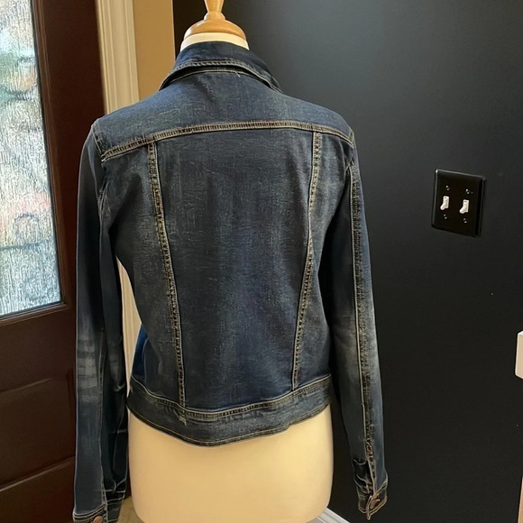 Nanette Lepore Embroidered Floral Denim Jacket Size S - Picture 2 of 14